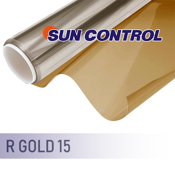 Зеркальная плёнка Sun Control R Gold 15 PREMIUM