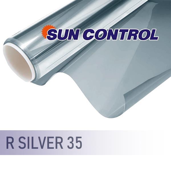 Зеркальная плёнка Sun Control R Silver 35 PREMIUM